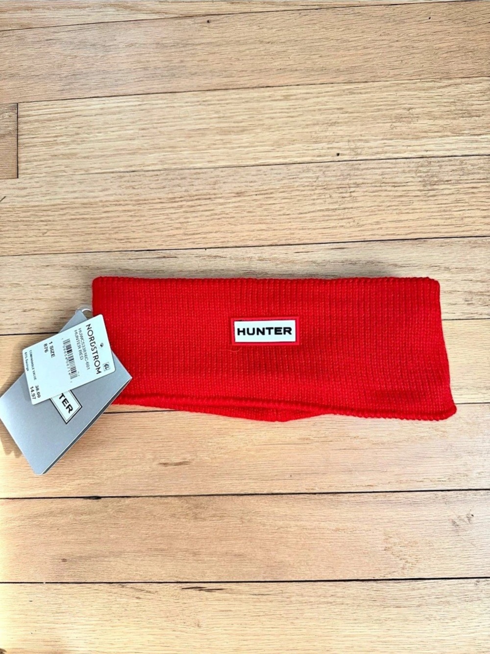 Hunter Play Essential Headband Red & Black